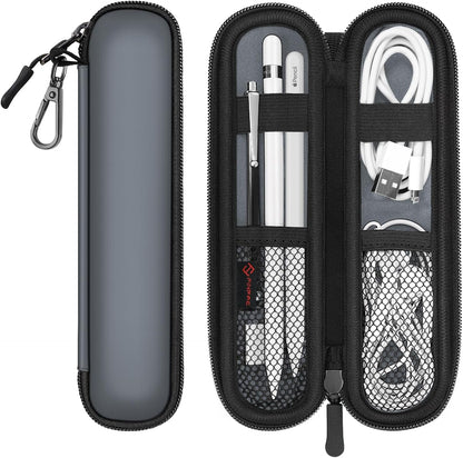 Fintie Pen Holder Case for Apple Pencil Pro, Apple Pencil (USB-C / 1st / 2nd Generation), Soft Neoprene Zipper Carrying Bag Sleeve Pouch for Samsung Stylus, Surface Pen