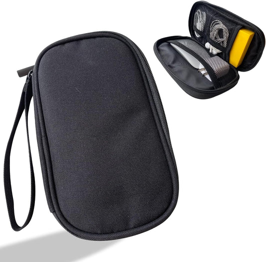 Electronics Organizer Travel Case, Cable Organizer Travel Essentials Tech Pouch,Suitable for Charger, Cable, Phone，Flash Drive,Bohemian leaves