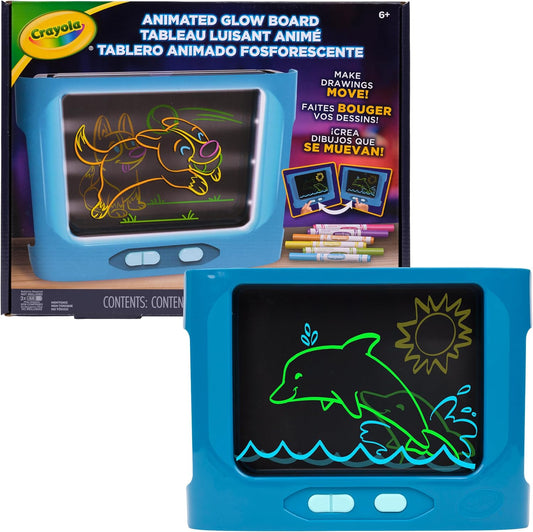 Crayola Ultimate Light Board - White, Kids Drawing Tablet, Gifts for Kids, LED Drawing Board, Sketching Art Projector, Toys for Boys & Girls, 6+