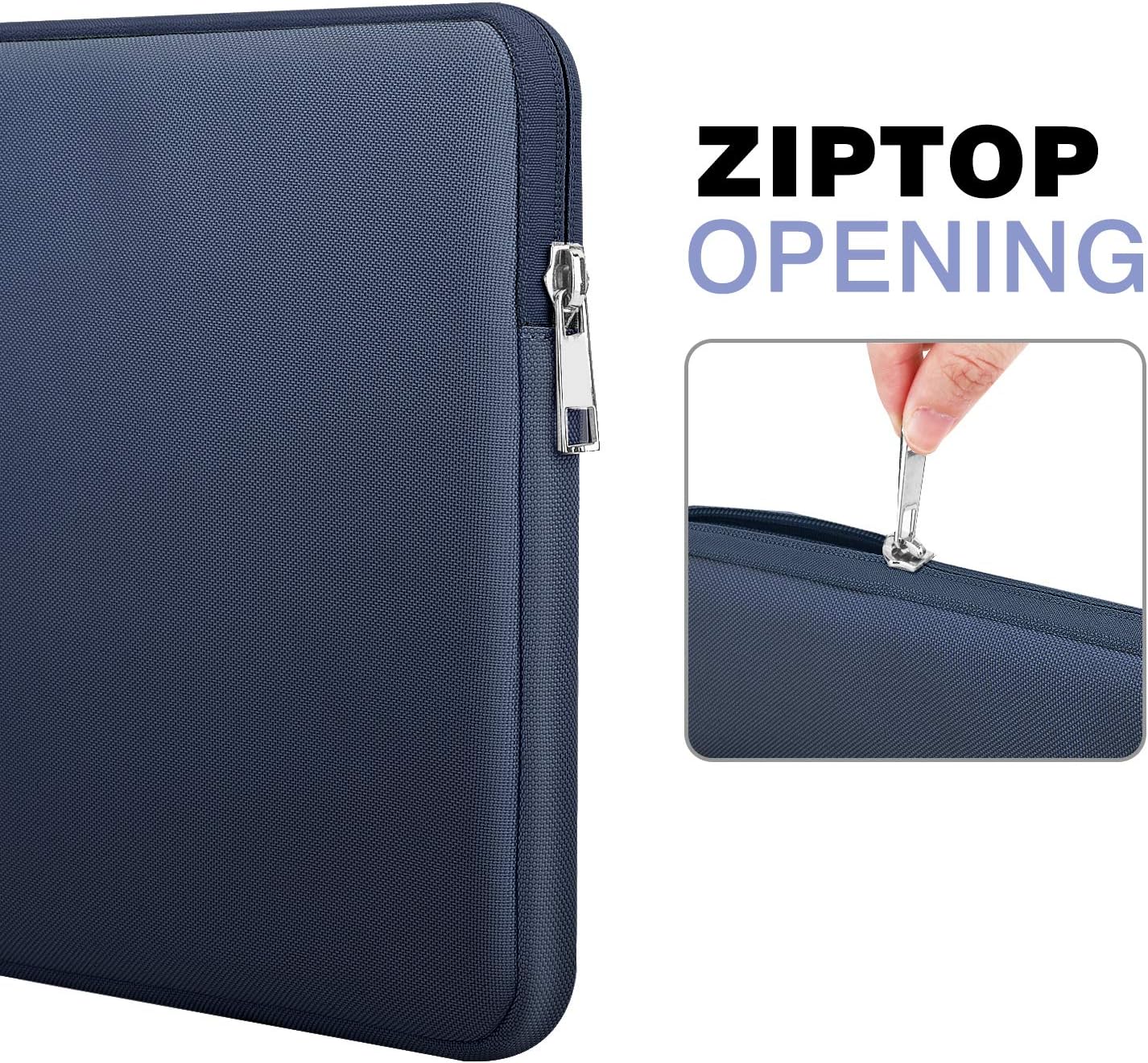 MoKo 9-11 Inch Tablet Sleeve Bag Carrying Case Fits iPad Pro 11 M5/Air M3, iPad A16 2025, i-Pad 10th 10.9, i-Pad 9/8/7th Gen 10.2, iPadAir 5/4th 10.9, Tab S8 11"/Tab A 10.1,Cloudy Pink