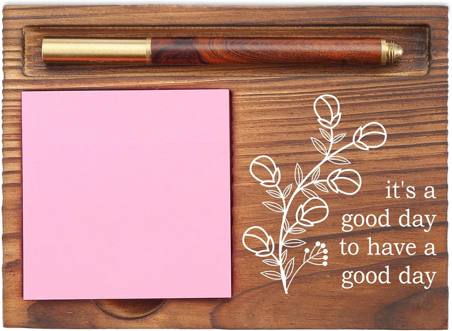 You Got This Sticky Note Holder, Inspirational Desk Organizer, Motivational Gift for Friends, Coworkers, Teachers, Self-Stick Note Pad Holders EDP126