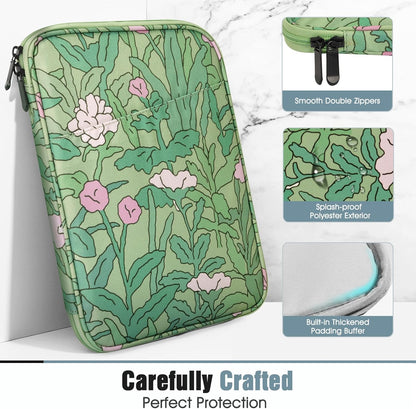 TiMOVO 9-11" Tablet Sleeve Bag for iPad 11-inch A16 2025, iPad 10.9"/10.2"| Air 11 Inch/5th/4th Gen. 10.9", Galaxy Tab A9+/A11Plus 11", Protective Bag with Pocket, Black
