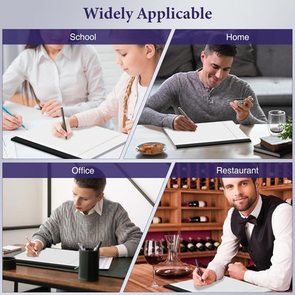 2 Pcs Note Pads 11" x 9.5" Legal Pads College Ruled Notepad Micro Perforated Writing Pads White Lined Paper 80GSM College Ruled Paper Pad of Paper 30 Sheets Notebook for School, To-Do Lists, Office
