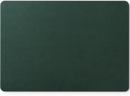 Nekmit Leather Desk Blotter Pad 17 x 12 Inches, Flat, Non-Slip, Waterproof, Black