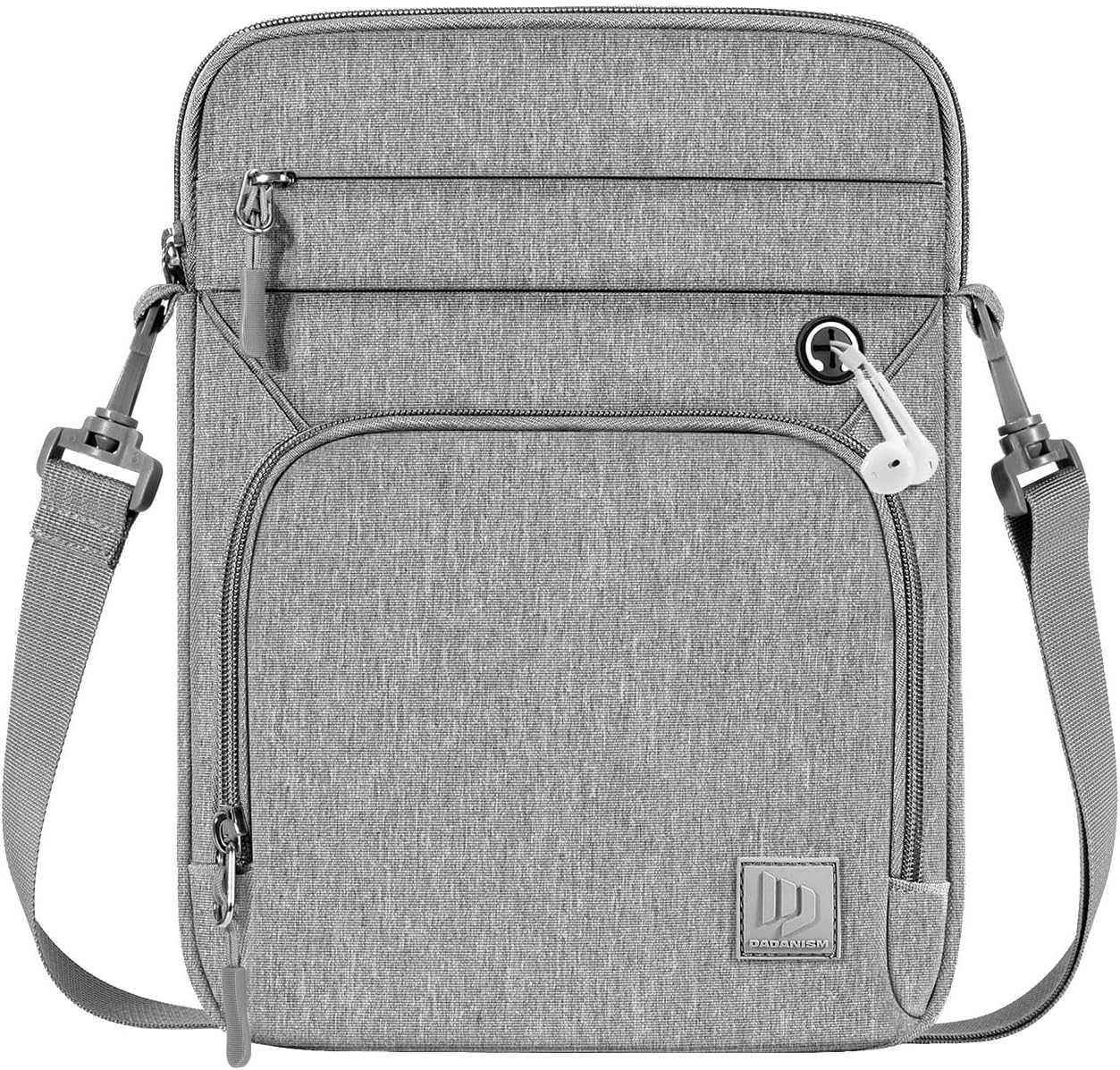 Dadanism 9-11 Inch Tablet Sleeve Bag with Shoulder Strap for iPad (A16) 11", iPad Air M4 Pro M5 11", i-Pad 10th Gen 10.9", i-Pad 9/8/7th Gen 10.2", Galaxy Tab A11+ Plus 11", reMarkable 2 10.3", Black
