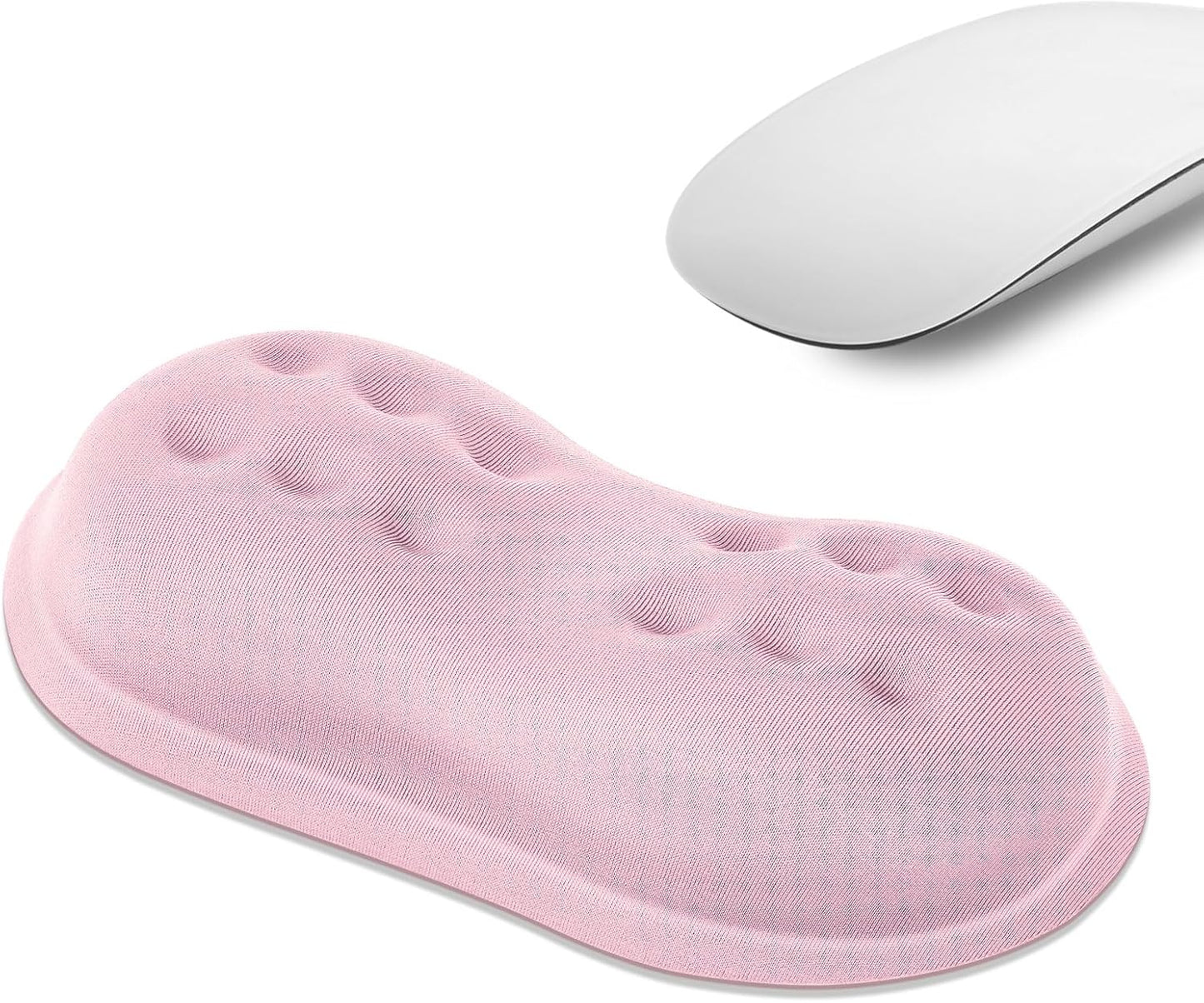 VANKEY Mouse Wrist Rest, Desk Wrist Pad for Mouse, Comfortable Computer Mouse Wrist Support, Ergonomic Wrist Rest with Memory Foam Fillings, Non-Slip Base (Black)