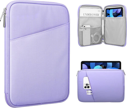 TiMOVO 9-11" Tablet Sleeve Bag for iPad 11-inch A16 2025, iPad 10.9"/10.2"| Air 11 Inch/5th/4th Gen. 10.9", Galaxy Tab A9+/A11Plus 11", Protective Bag with Pocket, Black