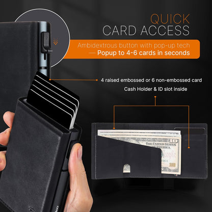 Conceal Plus Wallet Finder Slim Tracker, 5-Year Battery Life - Never Needs Charging, Track Wallet, Backpack, Luggage and More, Works with Apple Find My iOS Only (Android Not Supported)