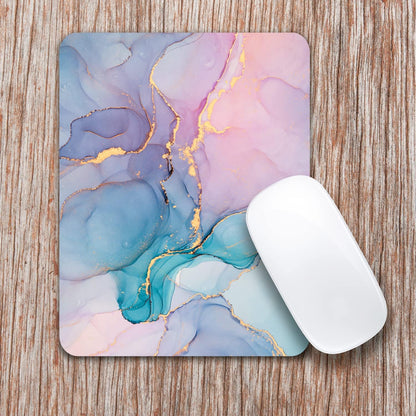 Audimi Small Mouse Pad 6 x 8 Inch, Mini Mouse Pad Thick for Laptop Wireless Mouse Home Office Travel, Portable & Washable (Black)