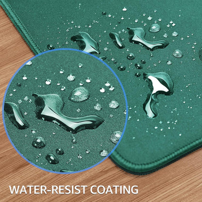 KTRIO Large Gaming Mouse Pad Desk Mat, Superior Micro-Weave Cloth for Precise Mouse Control, Non-Slip Rubber Base, Stitched Edges, Water-Resistant, for Gamer, Office & Home, 31.5" x 11.8" inches