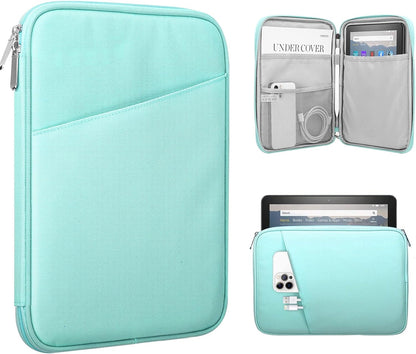 TiMOVO 9-11" Tablet Sleeve Bag for iPad 11-inch A16 2025, iPad 10.9"/10.2"| Air 11 Inch/5th/4th Gen. 10.9", Galaxy Tab A9+/A11Plus 11", Protective Bag with Pocket, Black