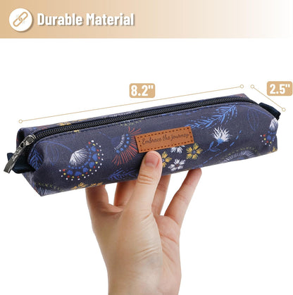 Mr. Pen- Cute Pencil Case Pouch, Multipurpose Canvas Bible Pencil Pouch, Smooth Zipper, Premium Material, Neat Stitches, Ideal for Stationery, Cosmetics, Electronics, School, Office, Travel