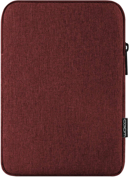 MoKo 7-8 Inch Tablet Sleeve Bag, Polyester Pouch Cover Case Fits iPad mini (A17 Pro) 8.3" 2024, iPad mini 6/5/4/3/2/1, Samsung Galaxy Tab S2 8.0, Tab A 8.0, ZenPad Z8s 7.9,Black