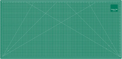 HEADLEY TOOLS 18" x 24" Thickened Self Healing Cutting Mat, A2 Rotary Cutting Sewing Mat for Crafts, Double Sided 5-Ply Table Cutting Board for Fabric Quilting Leather Arts Hobby Project, Grey/Black