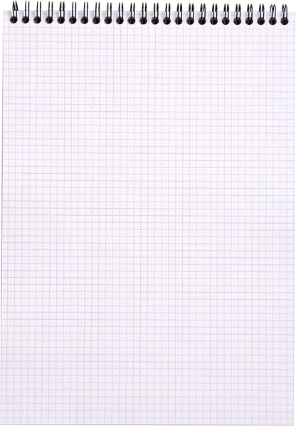 Rhodia #16 Wirebound Notepad 5.8" x 8.3" Dot Pad, Orange Cover