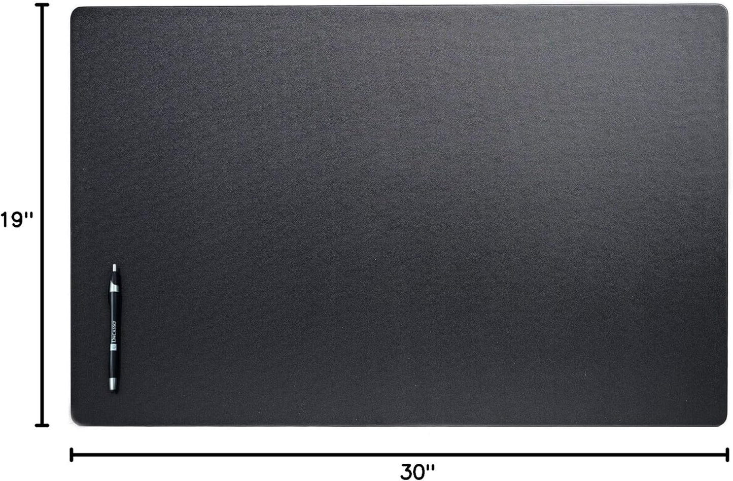 Dacasso Leather Desk Pad Without Side Rails