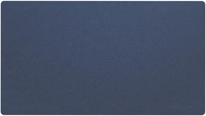 Nekmit Leather Desk Blotter Pad 17 x 12 Inches, Flat, Non-Slip, Waterproof, Black
