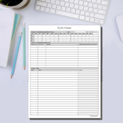 TO DO List Planner Notepad, 60 Page Planning Pad. Undated ToDo Checklist w/Priority & Note Sections. Organize & Track Projects, Clients or Daily Tasks. 8.5 X 11, A4 Tear Sheets.
