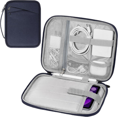 MoKo 9-11 Inch Tablet Sleeve Carrying Case with Handle, Padded Protective Travel Bag for New 11-inch iPad Air 4 2026/Pro M5/ A16, iPad 10th/Air 5/4th 10.9, i-Pad 9/8th 10.2,Tab S9/S8 11, Black