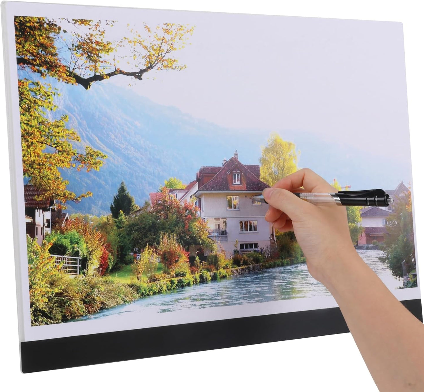 Mini A5 LED Light Box for Drawing and Tracing,A5 Diamond Art Painting Light Board,LED Copy Board Tracing Box,Light Pad