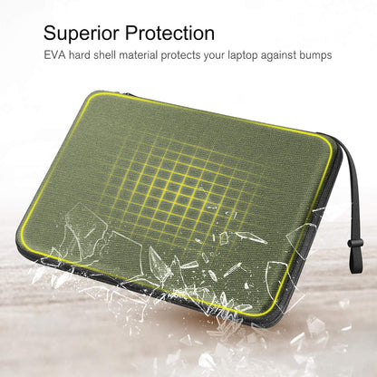FINPAC Hard Laptop Sleeve Case for MacBook Neo A18 Pro,13 inch MacBook Air 2026 M5/M4/M3/M2/M1,14 inch MacBook Pro 2026 M5/M4/M3/M2 Pro/Max,Waterproof Case for Dell,Surface Laptop,HP,Acer,Black | Hard