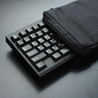 Chos 15.1x6.5-inch Black Keyboard Sleeve Wireless Keyboard Case Sleeve for Mechanical and Standard Keyboards Has Extra Pocket