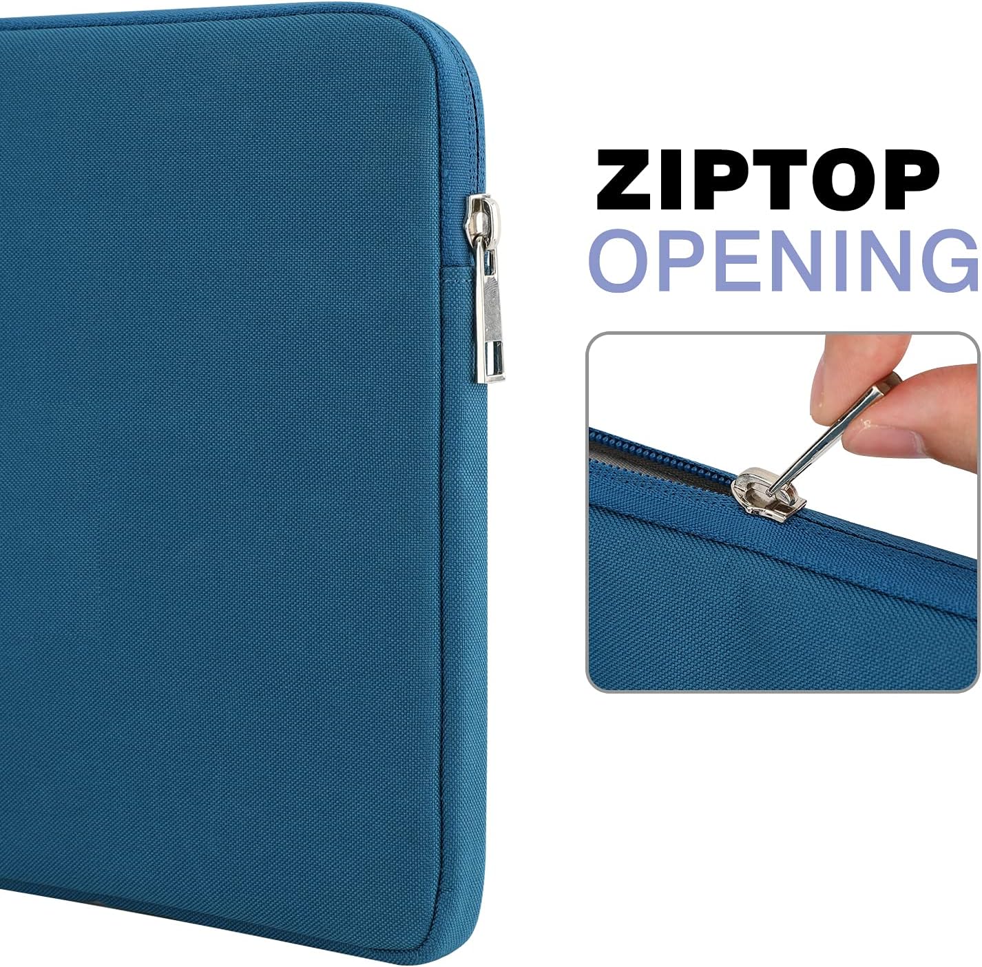 MoKo 9-11 Inch Tablet Sleeve Bag Carrying Case Fits iPad Pro 11 M5/Air M3, iPad A16 2025, i-Pad 10th 10.9, i-Pad 9/8/7th Gen 10.2, iPadAir 5/4th 10.9, Tab S8 11"/Tab A 10.1,Cloudy Pink