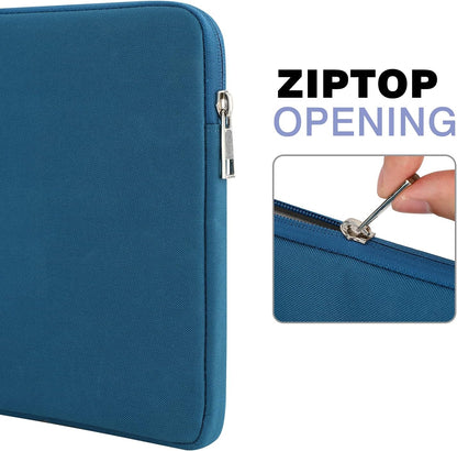MoKo 9-11 Inch Tablet Sleeve Bag Carrying Case Fits iPad Pro 11 M5/Air M3, iPad A16 2025, i-Pad 10th 10.9, i-Pad 9/8/7th Gen 10.2, iPadAir 5/4th 10.9, Tab S8 11"/Tab A 10.1,Cloudy Pink