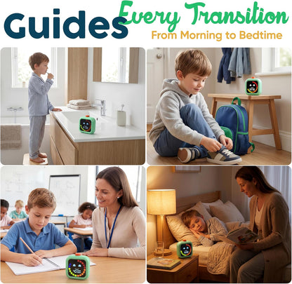 Digital Visual Timer for Kids - Rechargeable, Silent Count Up/Down for Calmer Routines - 99 Min Countdown Kids Timer for Classroom, Home & Therapy - Builds Focus & Independence