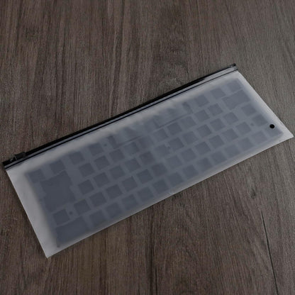 YMDK Keyboard Sound Dampening Foam 61 64 Layout 3-Piece Set Poron Silencer Pad Gasket Switches Dampener for Mechanical Keyboard