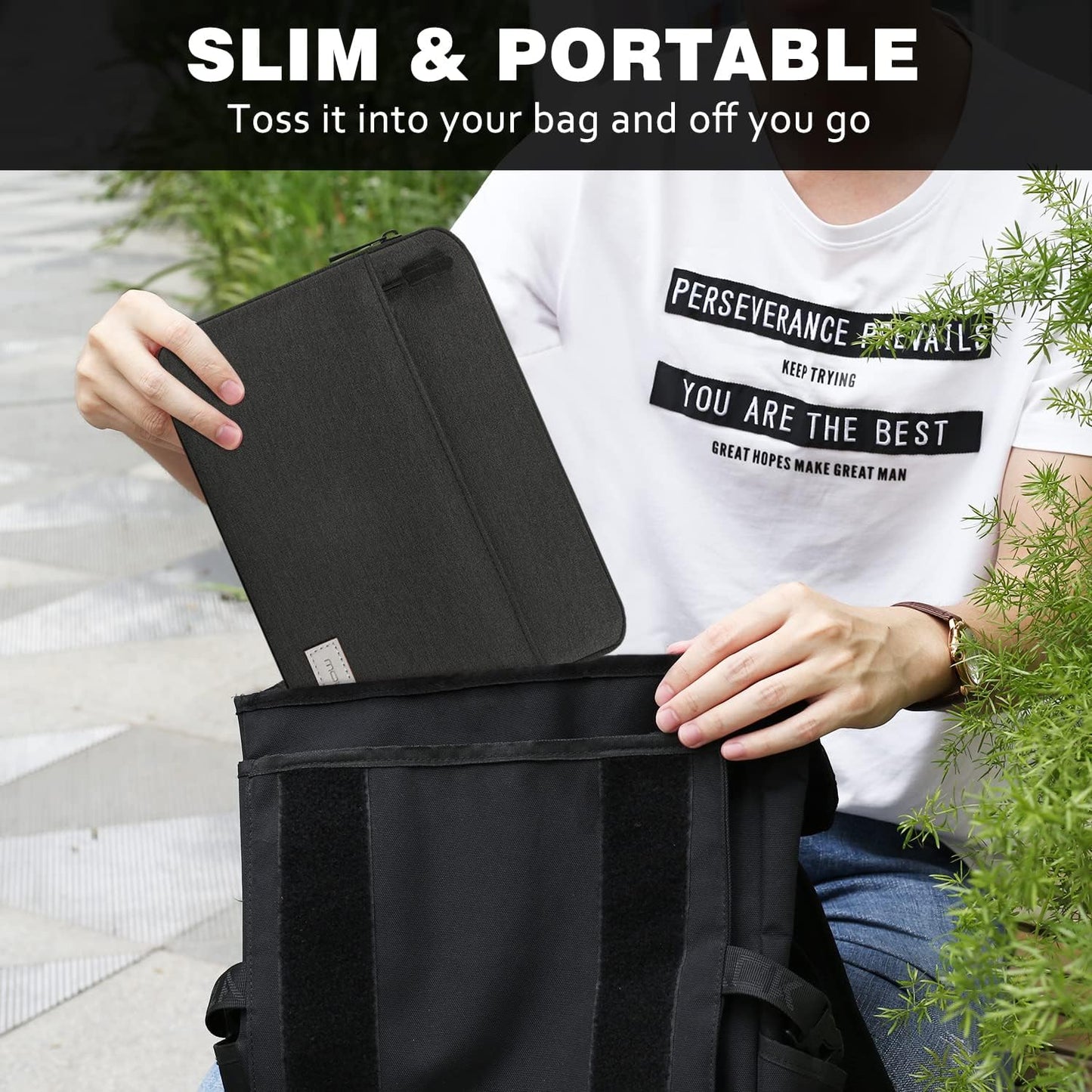 MoKo 9-11 Inch Tablet Sleeve Bag Carrying Case Fits iPad Pro 11 M5/Air M3, iPad A16 2025, i-Pad 10th 10.9, i-Pad 9/8/7th Gen 10.2, iPadAir 5/4th 10.9, Tab S8 11"/Tab A 10.1,Cloudy Pink
