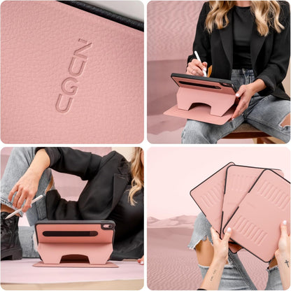ZUGU CASE for iPad A16 11th Generation 11 Inch (2025), 10th Gen 10.9 Inch (2022) Magnetic Stand & Sleep/Wake Cover, Model #s A3354, A3355, A3356, A2696, A2757, A2777, Stealth Black