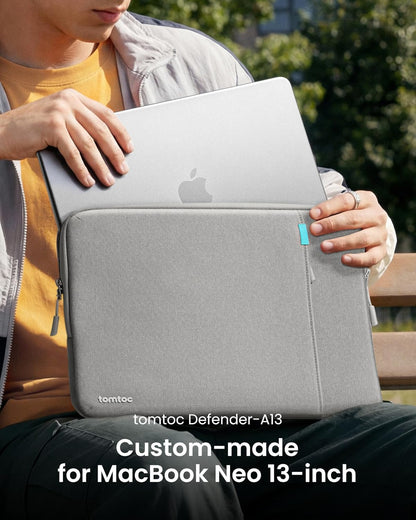 tomtoc 360° Protective Tablet Sleeve for 2026 iPad Air 11-inch (M4/M3/M2), iPad Pro 11-inch (M5/M4/4th/3rd/2nd/1st Gen) with Magic Keyboard/Smart Keyboard Folio, 11" iPad Water-Resistant Tablet Case