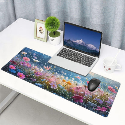 Japanese Mouse Pad, Large Japanese Desk Mat, XL Anime Gaming Keyboard Mat, Non-Slip Rubber Base, Big Extended Desk Protector for Home Office, 31.5”x11.8”