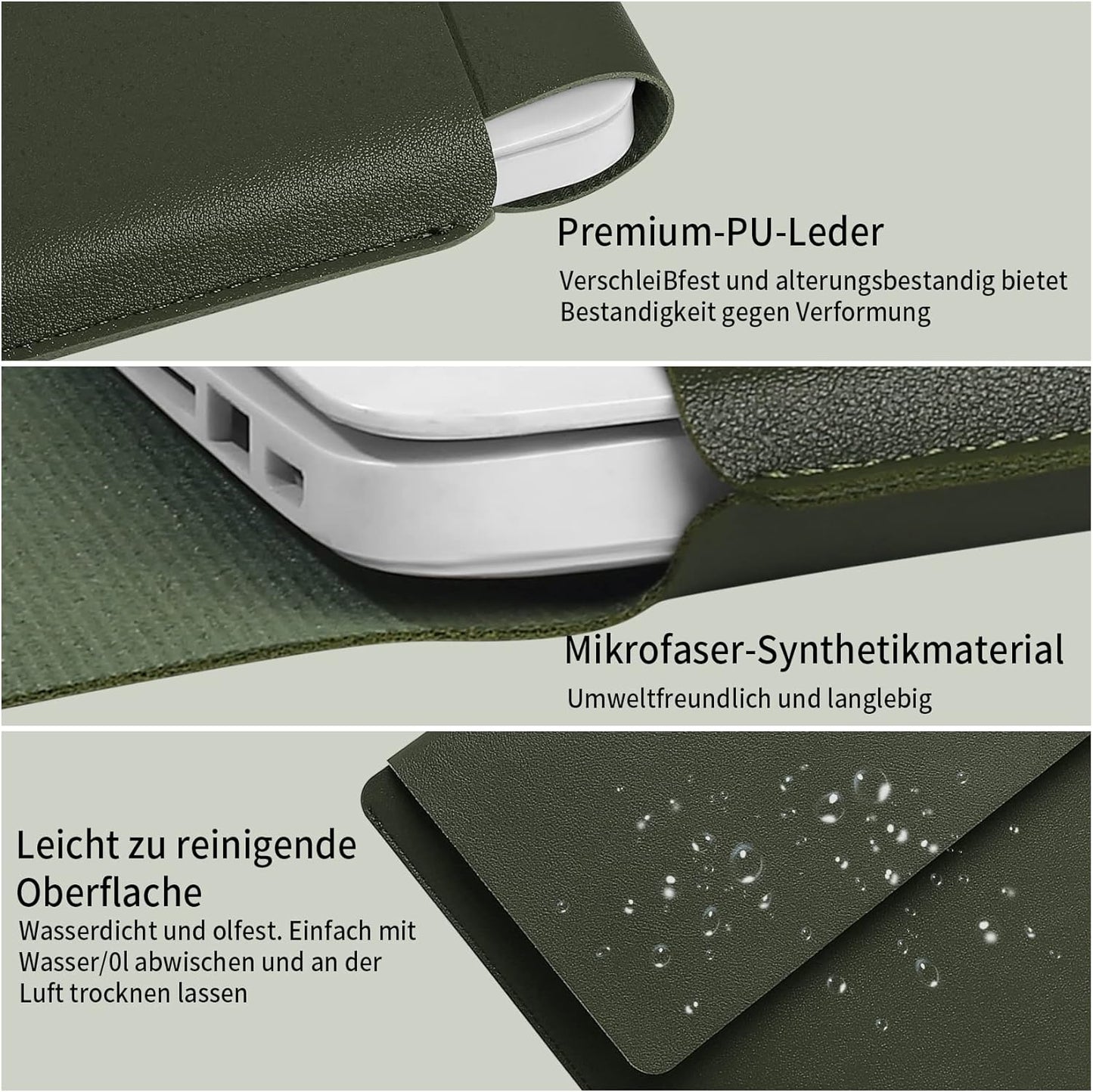13.3-14" Laptop Sleeve, Blue, Compatible with Laptops 13.3"-14", Protects from Scratches, Water Damage, Multi-Functional Mouse Pad