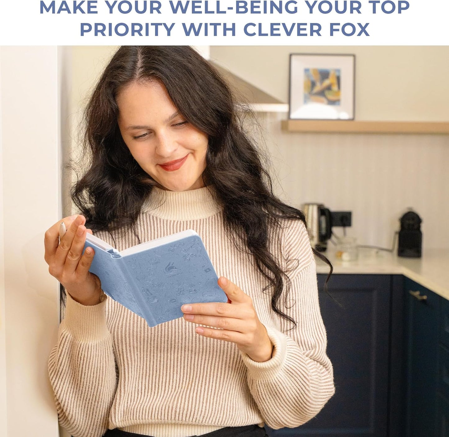 Clever Fox Fitness & Food Journal – Nutrition & Workout Planner for Women & Men – Diet & Gym Exercise Log Book with Calendars, Diet & Training Trackers - Undated, A5 Size, Hardcover (Forest Green)