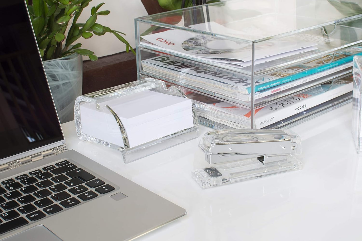 Osco X-Small Clear Acrylic Triple Drawer, (X-Small), A3274