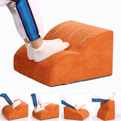 Foot Rest for Under Desk at Work.Multifunctional 3-Tier Foot Stool,with Washable Footrest.for Under Desk,Office Chair Gaming Chair & Sofa,Leg Elevation Pillow,Supports Posture-Brown