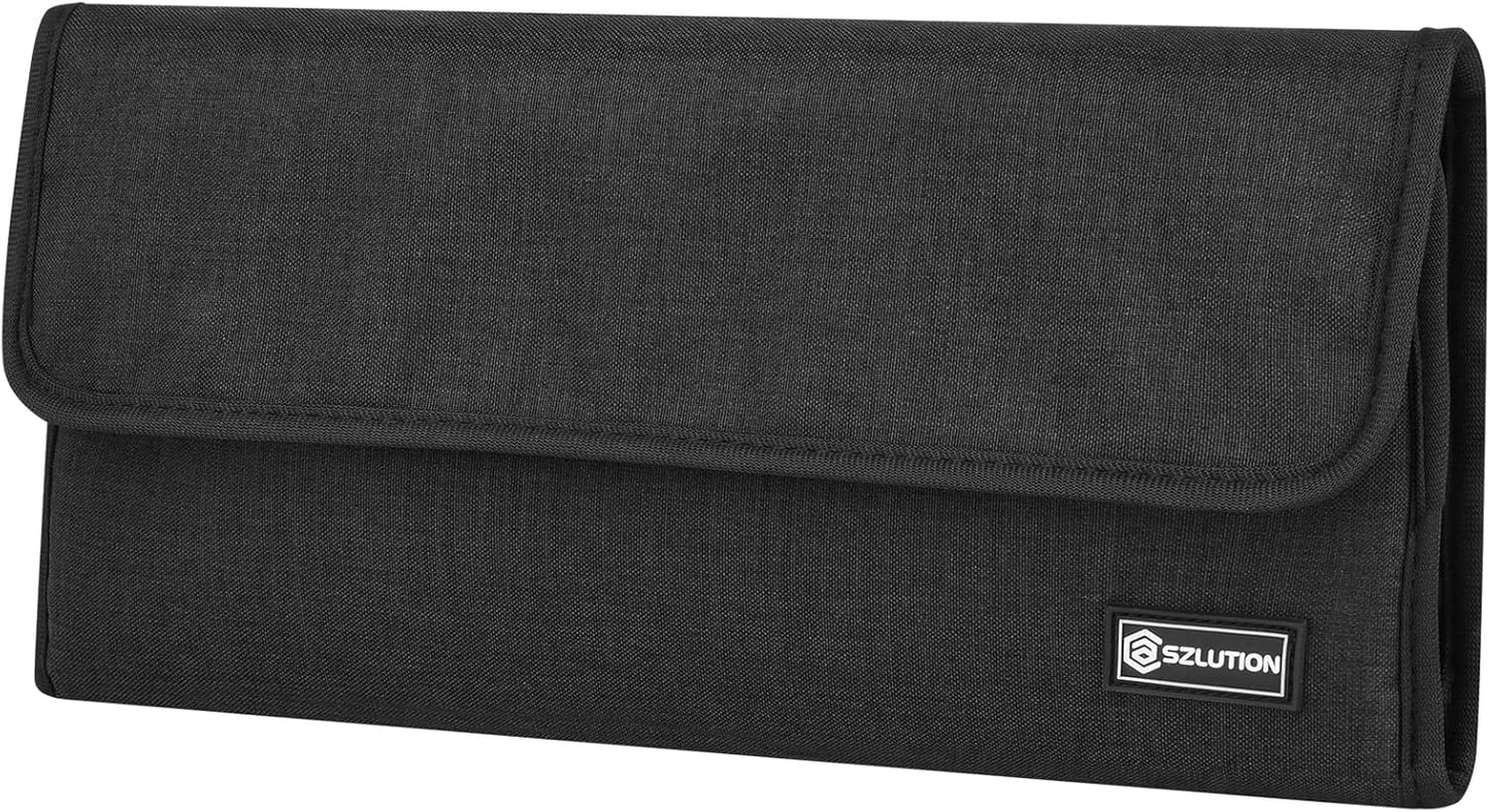 Travel Case for Apple Accessories - Compatible with Magic Keyboard, Trackpad, Mouse - Sleeve Case (Black)