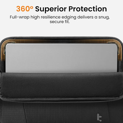 tomtoc Slim & 360° Protective Tablet Sleeve for 11-inch iPad Air & iPad Pro M5/M4/M3, iPad 2025 A16, Water-Resistant Case with CornerArmor