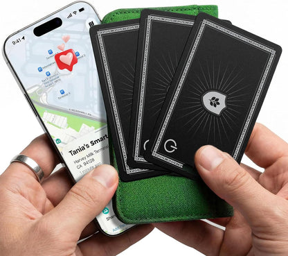 Wallet Tracker Card for Apple Find My (iOS Only, Apple MFi Certified) -Ultra Slim Rechargeable Bluetooth GPS Tracker,5-10 Years Staying Power,Item Locator for Wallet,Key Finder,Bags,Luggage(1-Pack)