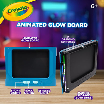 Crayola Ultimate Light Board - White, Kids Drawing Tablet, Gifts for Kids, LED Drawing Board, Sketching Art Projector, Toys for Boys & Girls, 6+