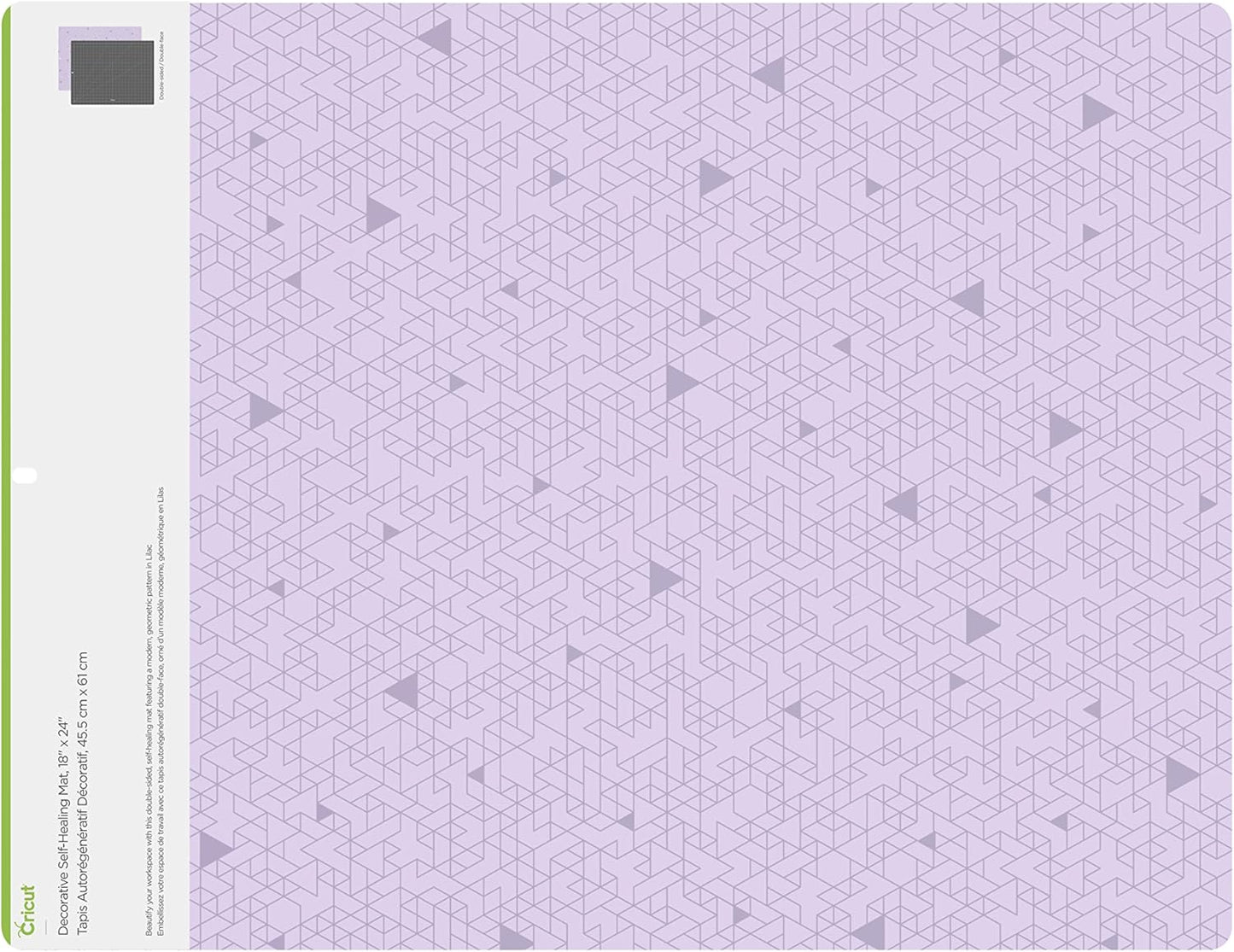 Cricut Self Healing Cutting Mat - Mat for use with TrueControl Knife, Rotary Cutter, Craft Knife, Xacto Knife - 12" x 12", Decorative, 2X Healing, Extra-Thick Cricut Cutting Mat, Rose