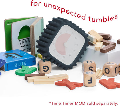 Time Timer MOD 60-Minute Visual Timer, Home Edition, Silent Operation, Study Tool for Homeschool and Office Use (Lake Day Blue)