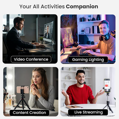 Monitor Light Bar for Computer & Laptop – Remote&Touch Control, Streaming Video Light, Adjustable Key Light for Desk & Zoom Meetings, Screen Lamp with Remote Control, USB Powered Computer Light