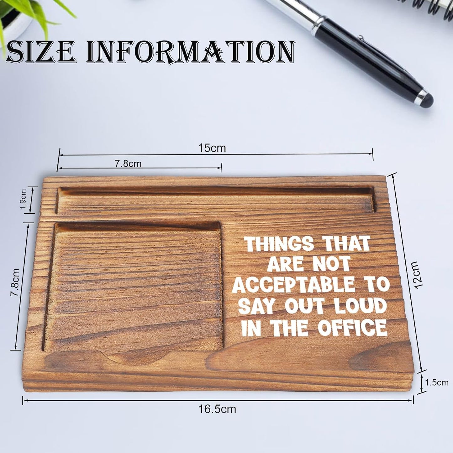 You Got This Sticky Note Holder, Inspirational Desk Organizer, Motivational Gift for Friends, Coworkers, Teachers, Self-Stick Note Pad Holders EDP126
