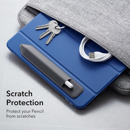 ESR Pencil Case Holder Compatible with The Pencil (Pro and 1st and 2nd Gen), Elastic Pocket for Stylus Pen [Pencil Protected and Safe] Pouch Adhesive Sleeve Attached to Case for Pencil, Black