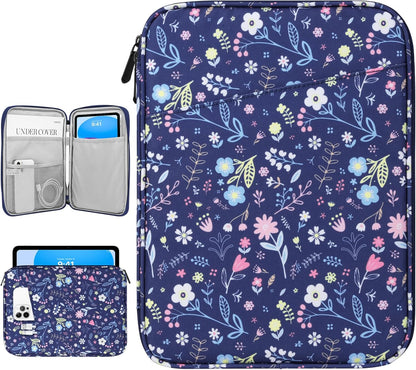 Dadanism 9-11" Tablet Sleeve Bag Carrying Case for iPad (A16) 11th Gen 11", iPad 10th Gen 10.9" Air 5/4, iPad Air M4/Pro 11", iPad 9/8/7th, Galaxy Tab A11+ Plus 11", Remarkable 2 10.3", Black