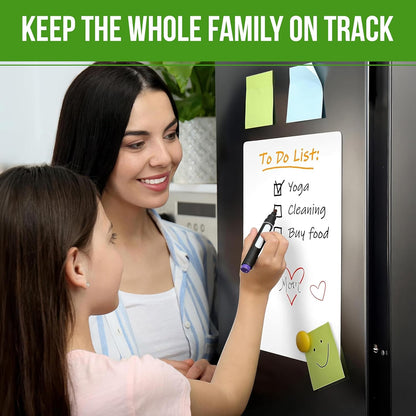 Small Magnetic Whiteboard for Locker to Do List 5x7 A5 - Mini Lined Dry Erase Board for School - Locker White Board Magnet Organizer - Magnetic Whiteboard for Locker Decor Classroom Daily Checklist