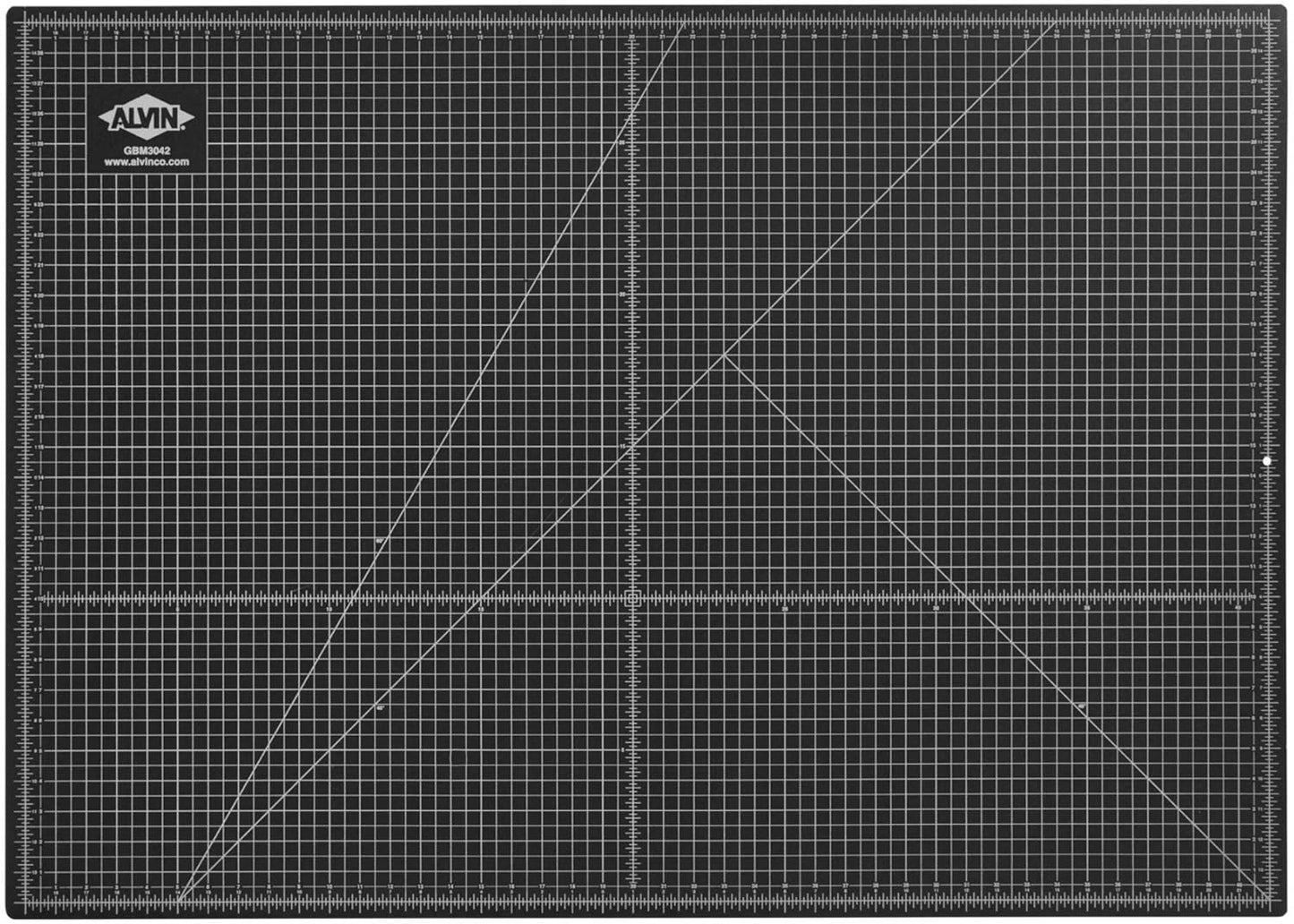 ALVIN GBM Self-Healing Cutting Mat 48 x 96 inch | Double-Sided Green/Black | 5-Layer Gridded Surface for Arts, Crafts and Sewing - Model GBM4896